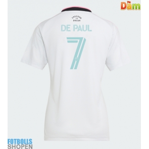 Billiga Inter Miami Rodrigo De Paul #7 Tredjeställ Dam 2026-27 Kortärmad